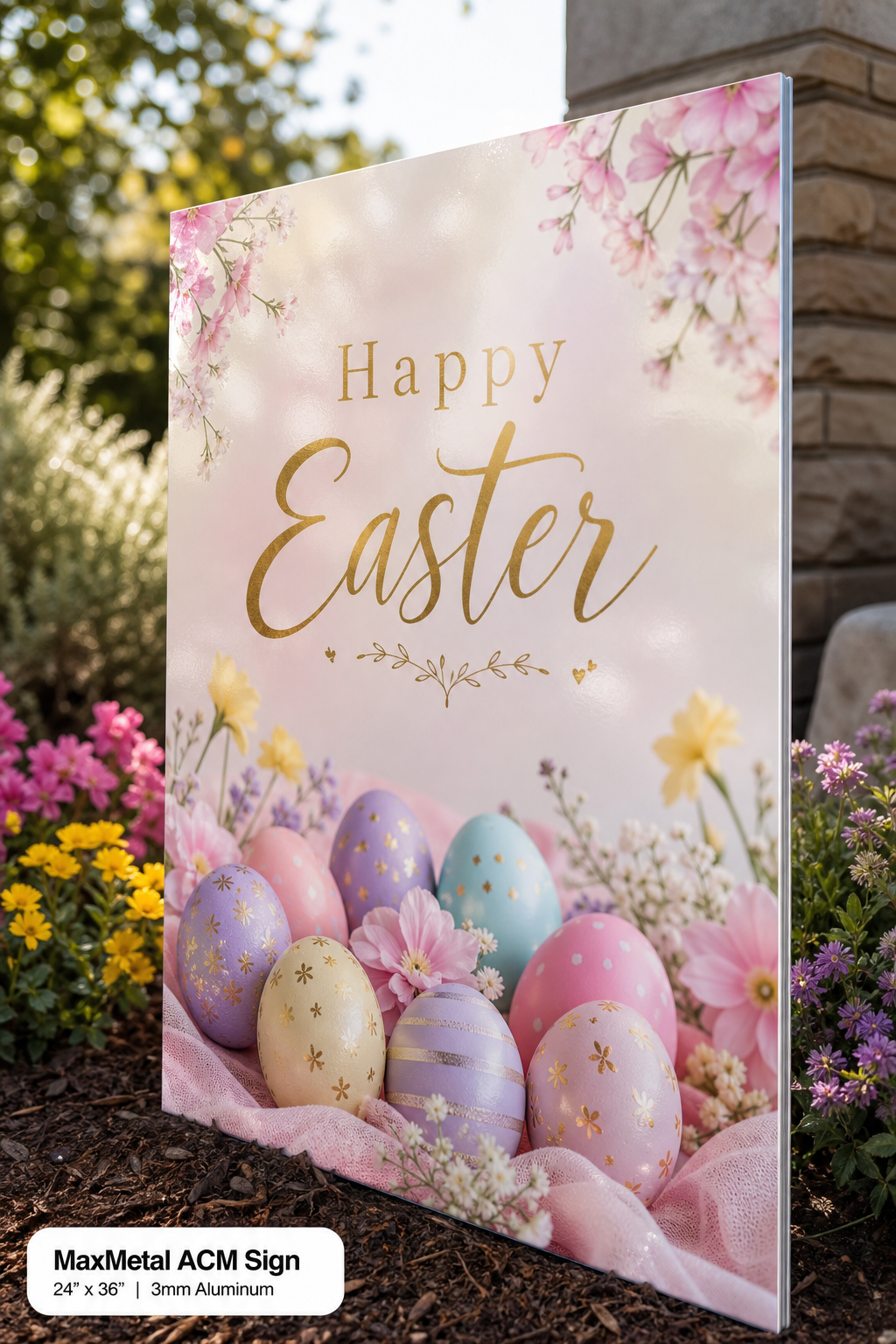 Easter MaxMetal sign