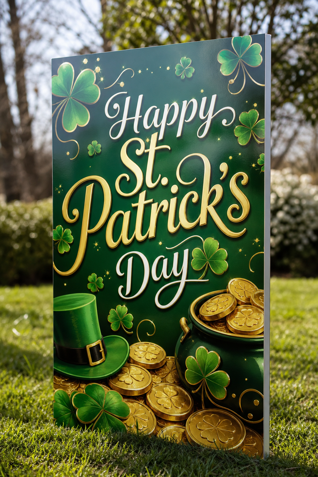 St. Patrick's Day MaxMetal sign